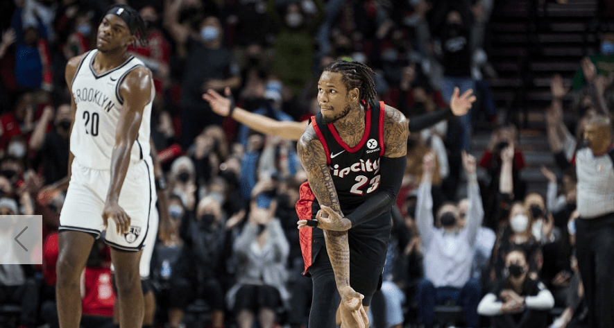 篮网惨败开拓者,战绩继续颓势 篮网惨败开拓者,战绩继续颓势